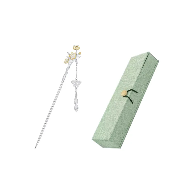 Lady Go Silver Plated Hairpins Women's-3