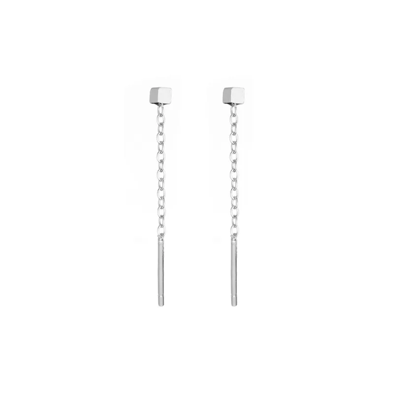 HANYIN 925 Sterling Silver Drop Earrings Women's-0