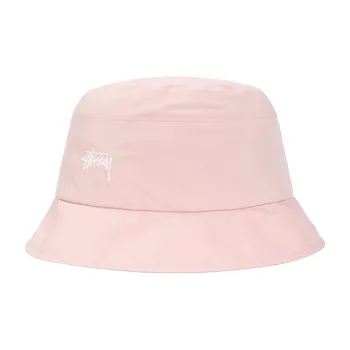 Stussy Polyamide Polyester Bucket Hats Unisex Pink