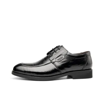 Sonno Dress Shoes Men Low Top Black