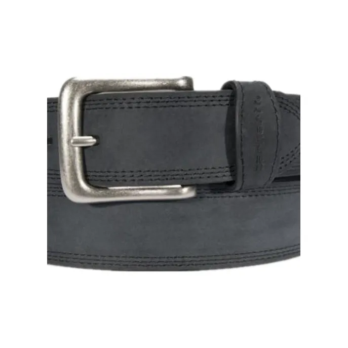 Carhartt Letter Logo Pin Buckle Leather Belts Men's Multicolor Width: 4cm-1