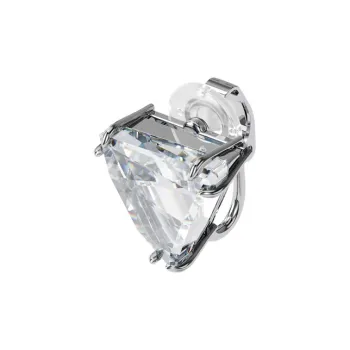 Swarovski Swarovski Element Clip On Earrings Women's Silver