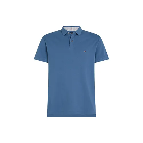 Tommy Hilfiger 1985 Series Polo Shirts Men Blue