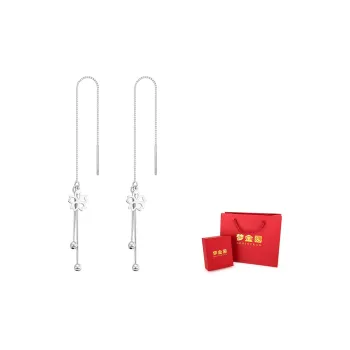 Mokinggran S925 Silver Drop Earrings Women's