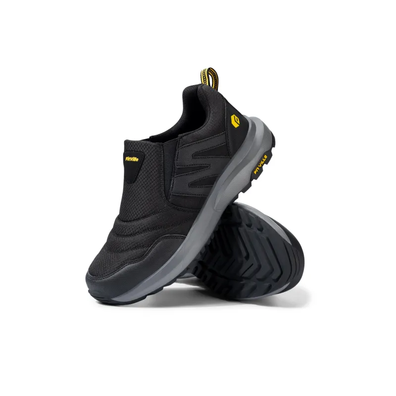 Fitville Cushioning Rebound Support Lightweight Breathable Slip-Resistant Low-Top Outdoor Shoes Men's-12