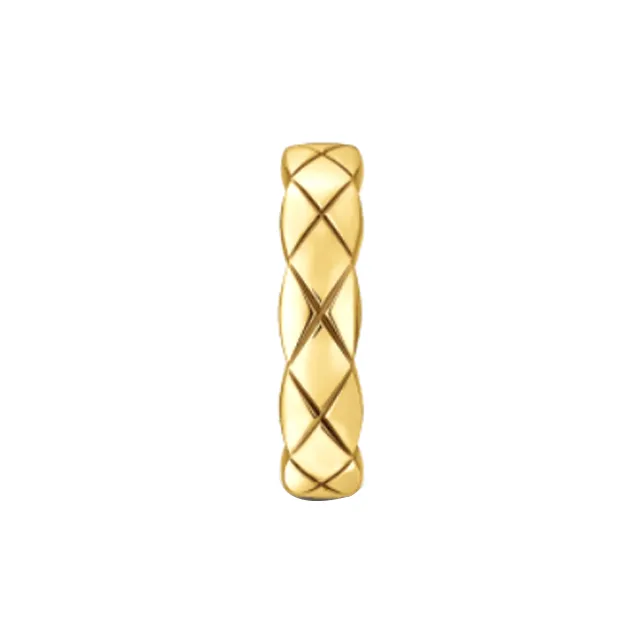 CHANEL Clip-On Earrings Women's Gold-0