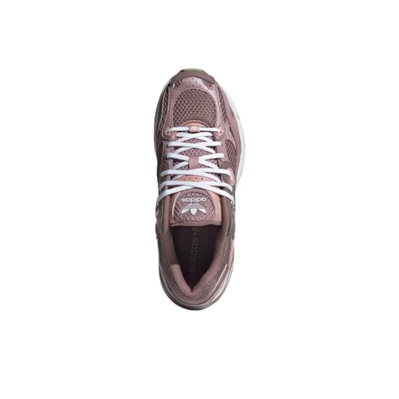Adidas Originals Astir Anti-Slip Wear-Resistant Low-Top Casual Shoes Unisex Purple Pink-3