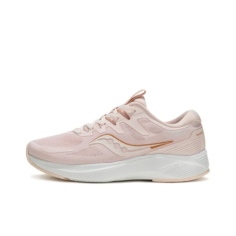 Saucony Lancer Cushioning, Slip Resistant, And Breathable Low Top Casual Running Shoes Women's Pink-0
