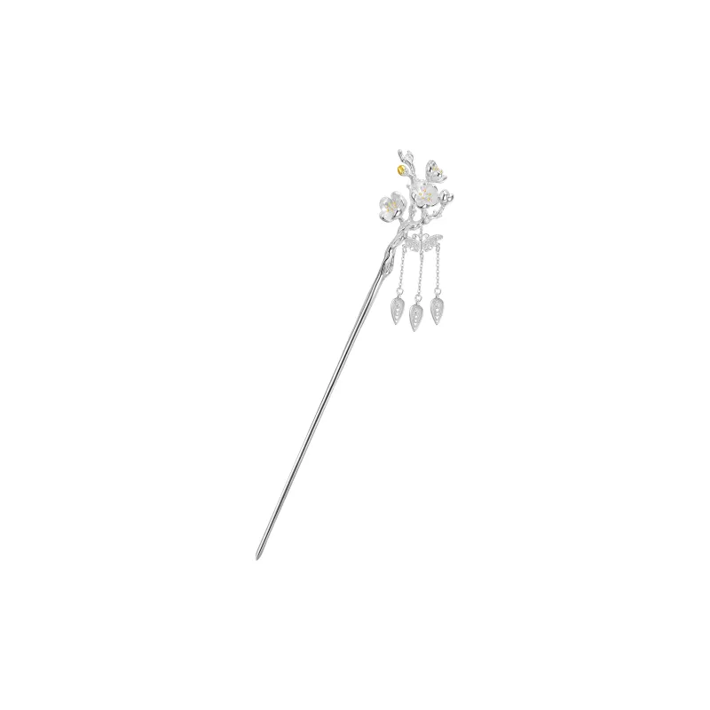 Hurry That Year 925 Sterling Silver Hairpins Women's-0