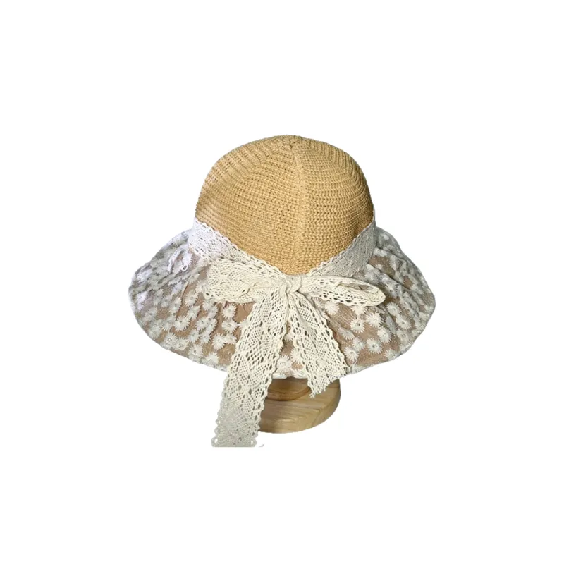 Top Melon Polyester Bucket Hats Women's-12