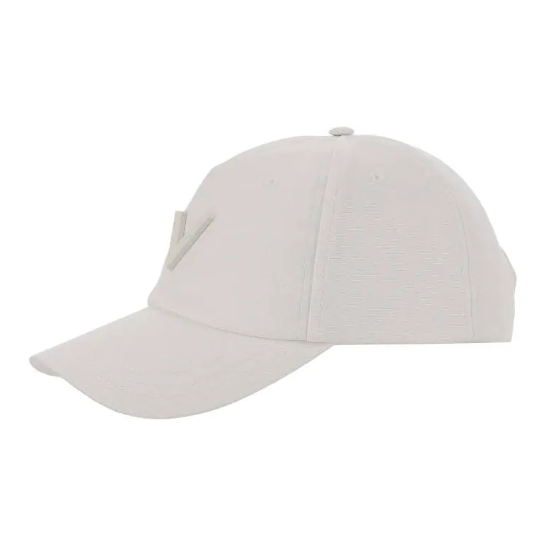 Valentino Cotton Baseball Caps Men's White-1