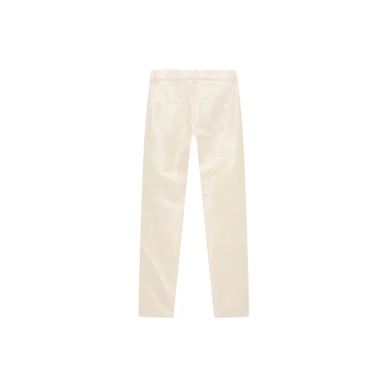 Courrèges Faux-leather Slim Trousers-1