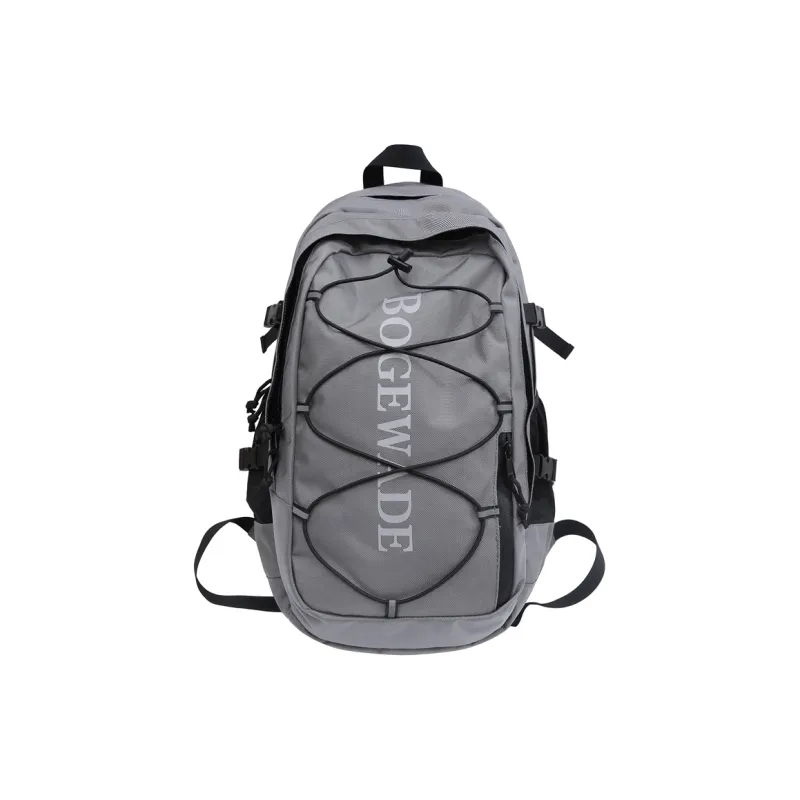 Ssweisiker Oxford Polyester Mesh Backpack Unisex-4