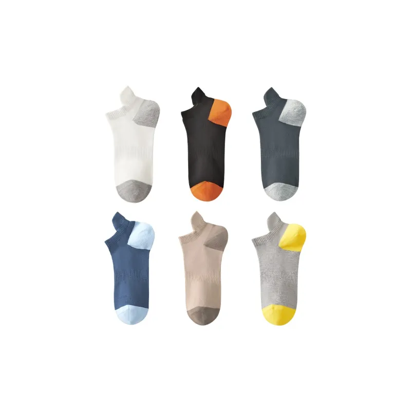 H YXIANG Ankle Socks Men's 6 Pack-0