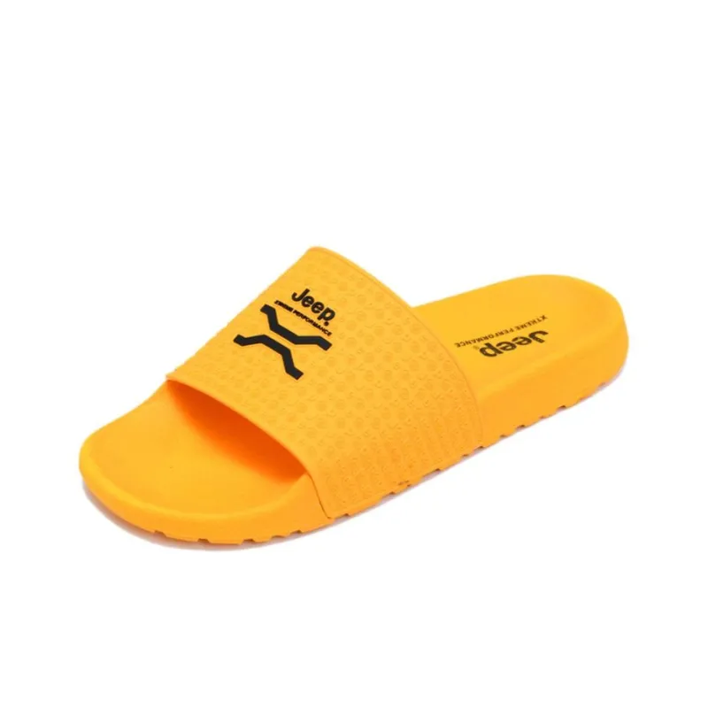 Jeep Slide Slippers Unisex Green/Yellow-4