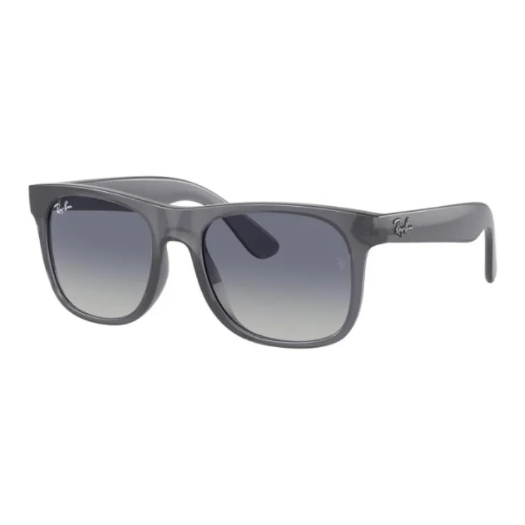 RayBan Acetate Acetate Rectangular Sunglasses Kids' Blue-0