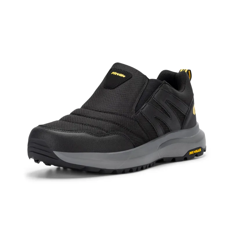 Fitville Cushioning Rebound Support Lightweight Breathable Slip-Resistant Low-Top Outdoor Shoes Men's-8