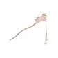 Pink Peach Blossom Tassel Hairpin