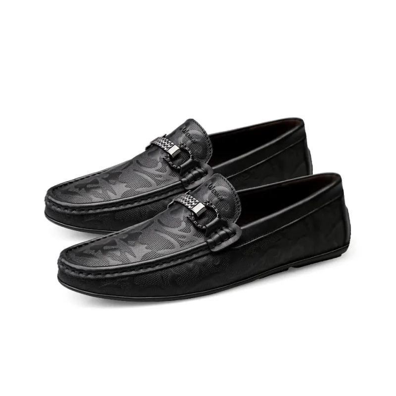 Wen Nai Casual Shoes Men's Black-3