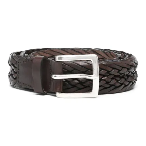 Orciani Braided Leather Belt