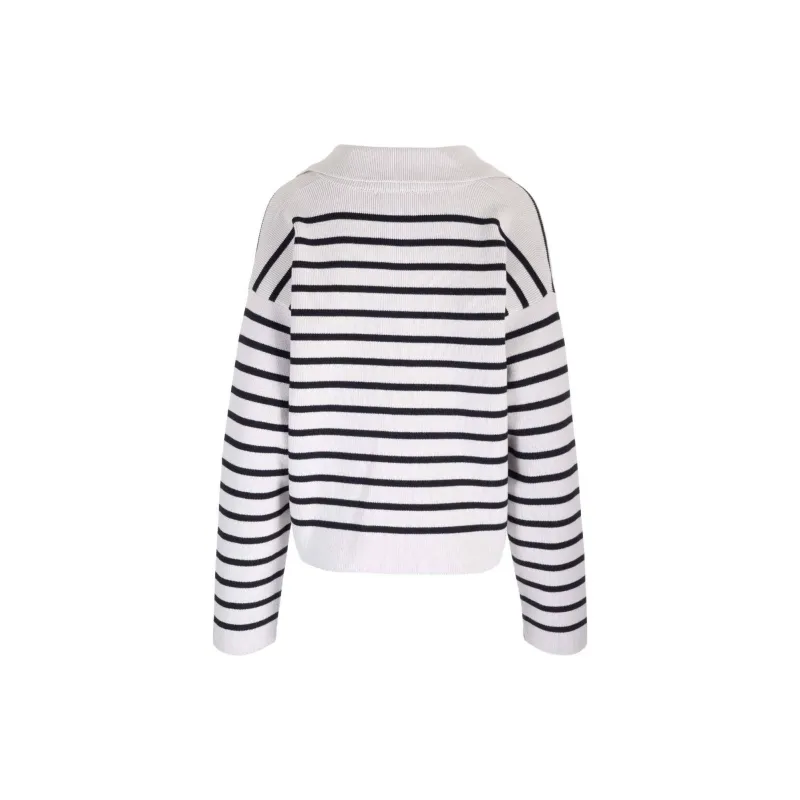 AMIPARIS Paris Striped Knitted Jumper-1