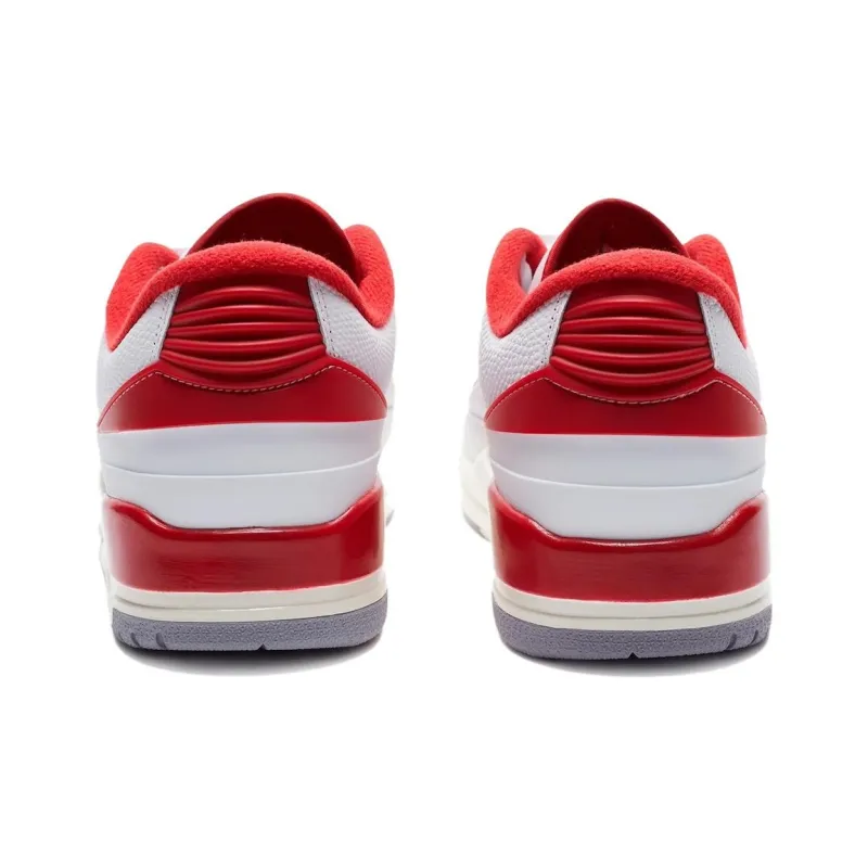 Air Jordan 2/3 White Varsity Red-3