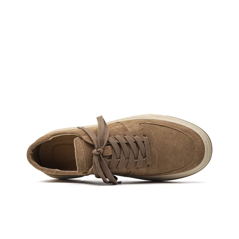 Chi Wolf Breathable Height Increase Low Top Casual Men's Shoes Men's-3