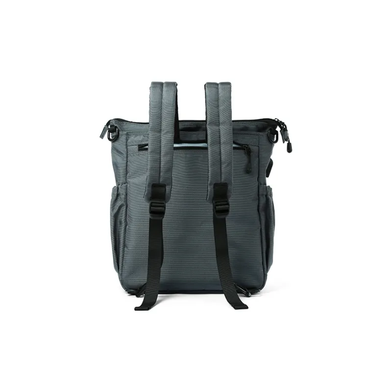 DOSRFINI Oxford Backpack Large Size Men's Gray/Black-12