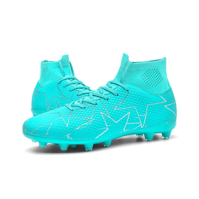 GERTOP Anti-Slip Wear-Resistant Breathable Supportive Balance-Enhancing Lightweight Soccer Shoes Unisex-28