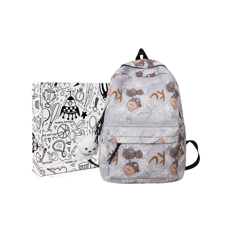 SURELAPTOP Nylon Backpack Regular Unisex Multicolor-19