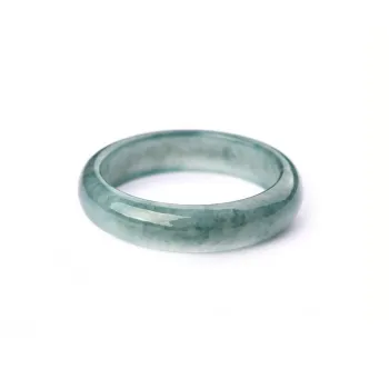 BYTHERE Bean Type Jade Rings Unisex