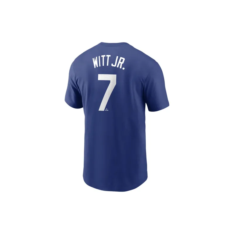 Nike Bobby Witt Jr. Kansas City Royals Fuse T-Shirt Men's Blue-1
