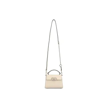 Valentino Calfskin Handbag Women's Beige