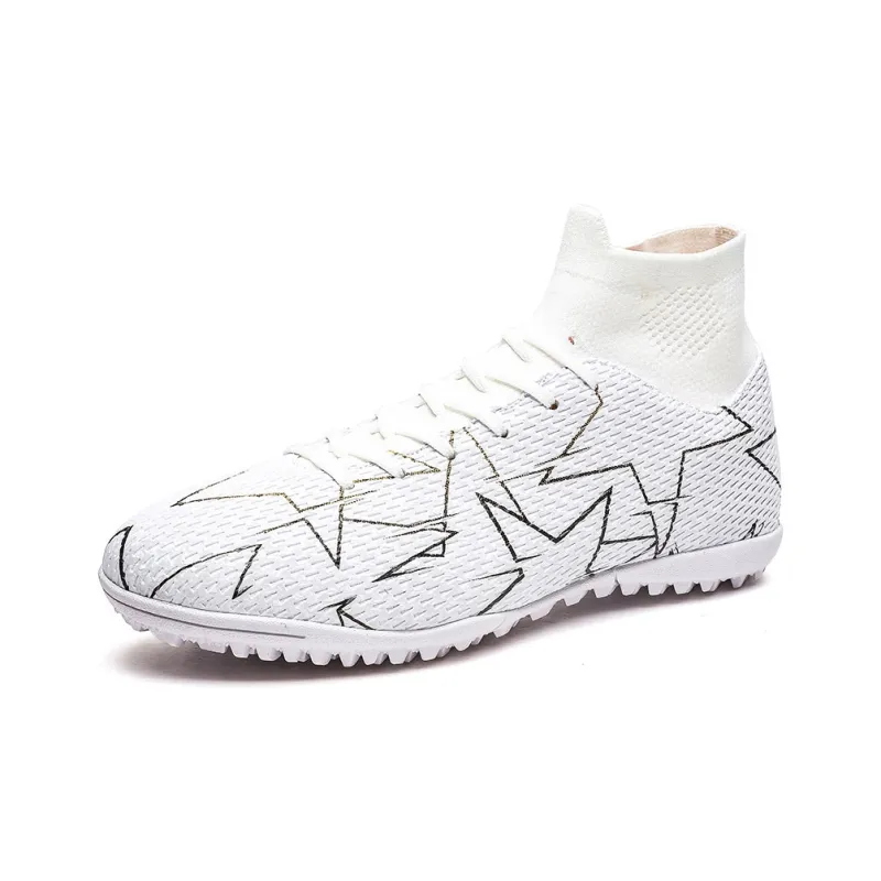GERTOP Anti-Slip Wear-Resistant Breathable Supportive Balance-Enhancing Lightweight Soccer Shoes Unisex-5