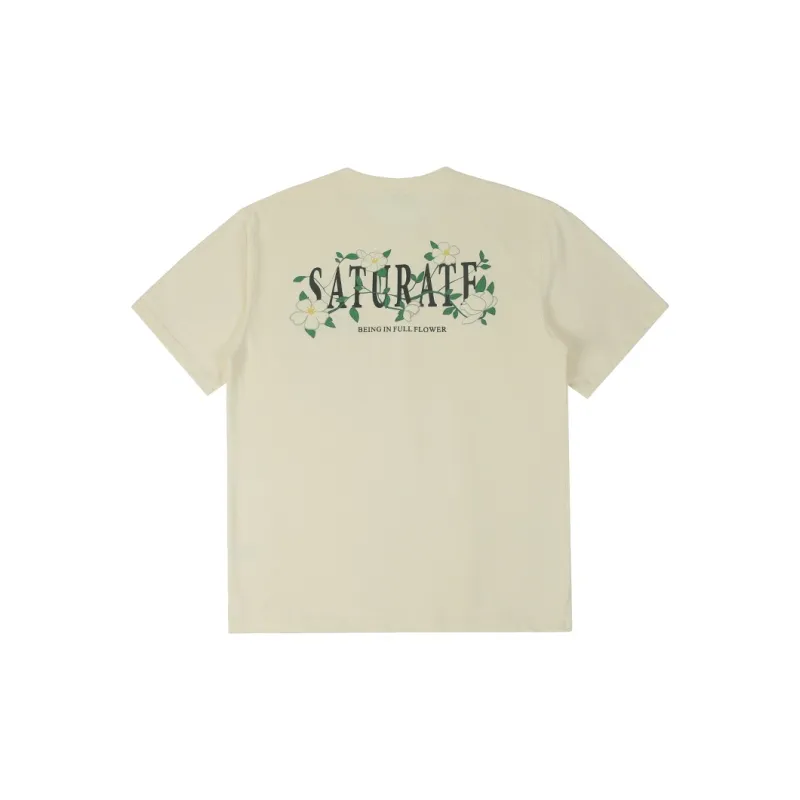 Wen Shan T Shirt Unisex Cream Apricot-1