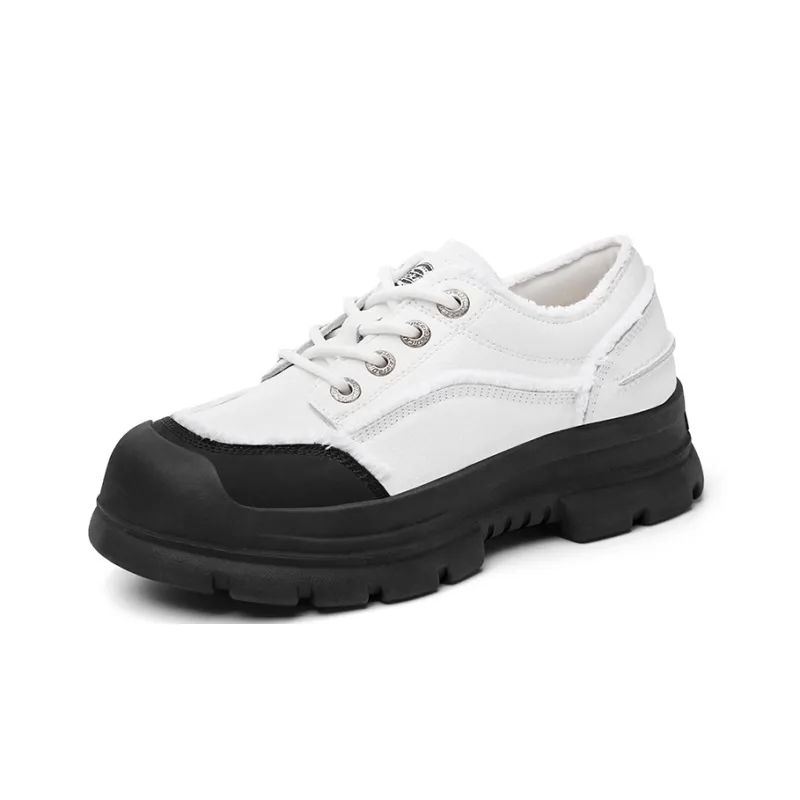 Dickies Low-Top Casual Shoes Women's White Black-1