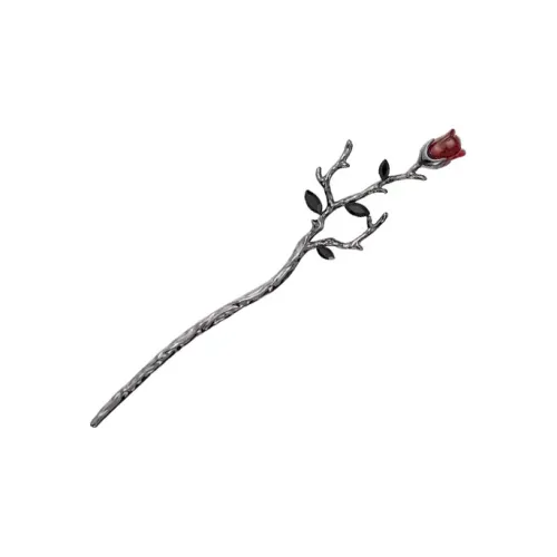 MOVER Hairpins Women's 'Crimson Rose' New Chinese Style Hairpins