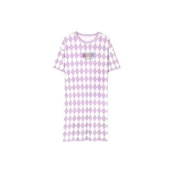 FENTENGCARE Nightgown Women's Purple