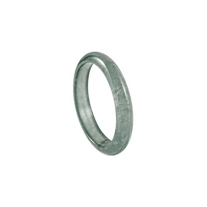 EZRA Ice Glutinous Jadeite Rings Unisex-0