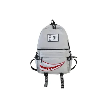 TINYAT Oxford Backpack Regular Unisex Light Gray Green Blue Black Dark Gray