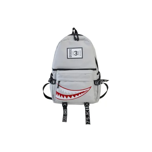 TINYAT Oxford Backpack Regular Unisex Light Gray Green Blue Black Dark Gray