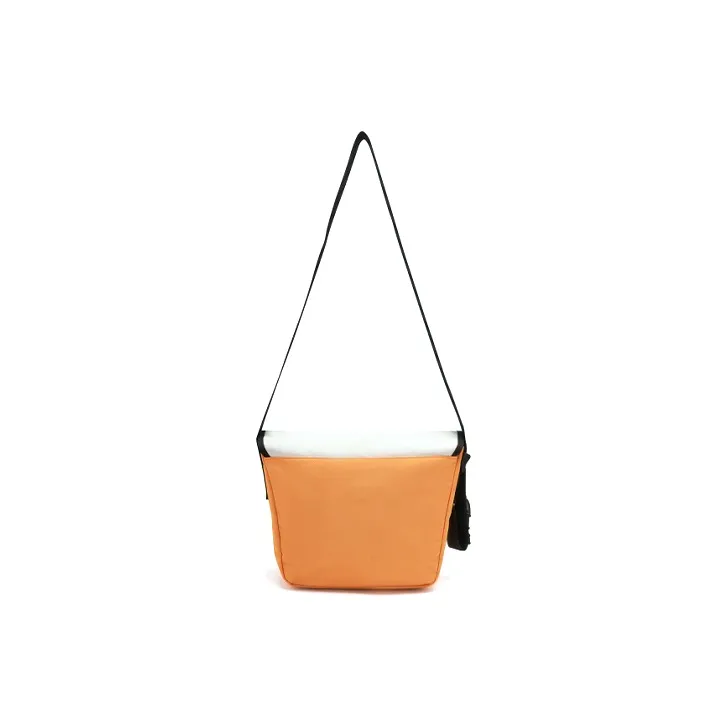 New Balance Fabric Shoulder Bag Crossbody Bag Regular Unisex White & Orange-3