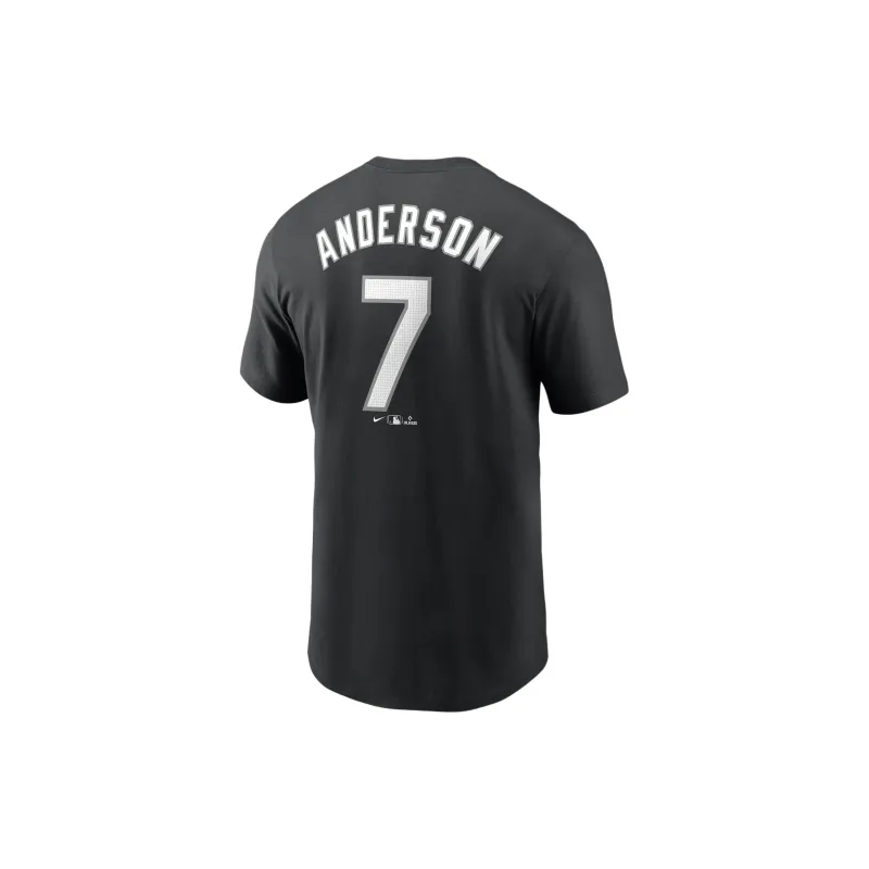 Nike Tim Anderson Chicago White Sox Fuse T-Shirt Men's Black-1