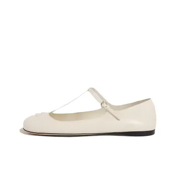 MIU MIU Casual Single Shoes Women's Ivory White