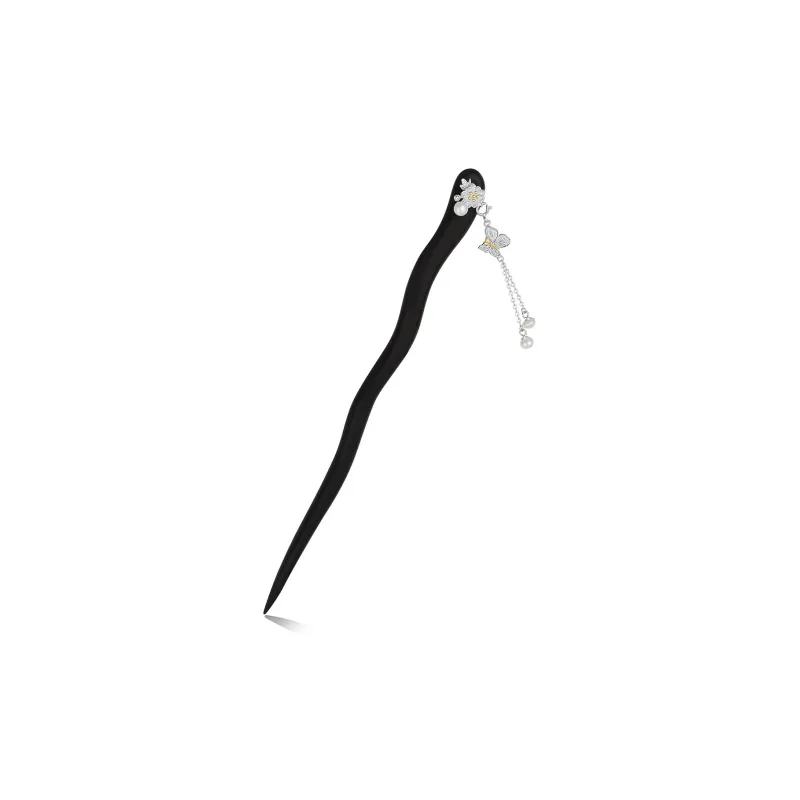 OSSINMI S925 Silver Hairpins Women's-1