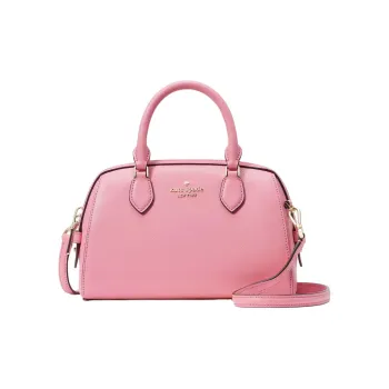 Kate Spade Saffiano Leather Handbag, Shoulder Bag, Crossbody Bag Women's Blossom Pink Red