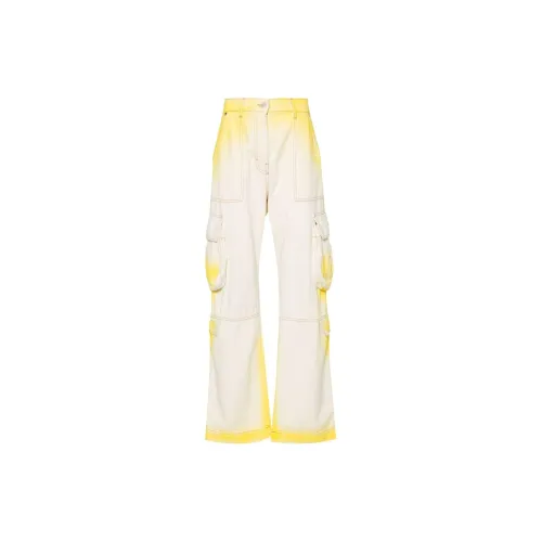 MSGM Cargo Pants Women's Goldfinch Yellow