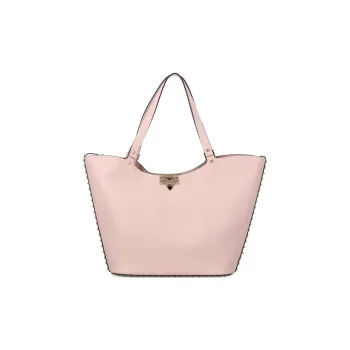 Valentino Calfskin Tote Bag Shopping Bag Handbag Women's Pink