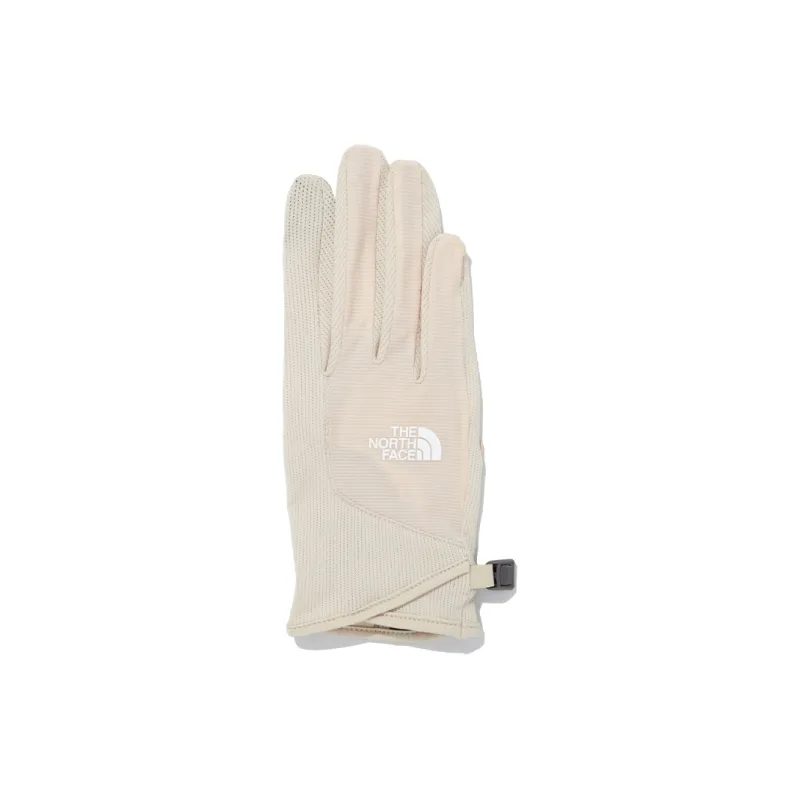 THE NORTH FACE Elastane Gloves Women's Beige-1