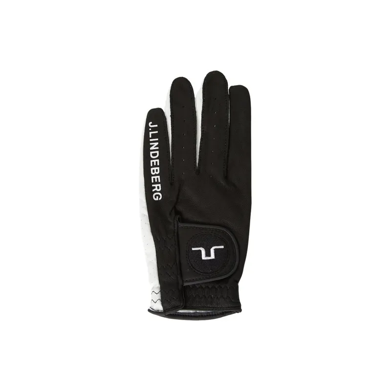 J.Lindeberg Leather Gloves Men's White-0